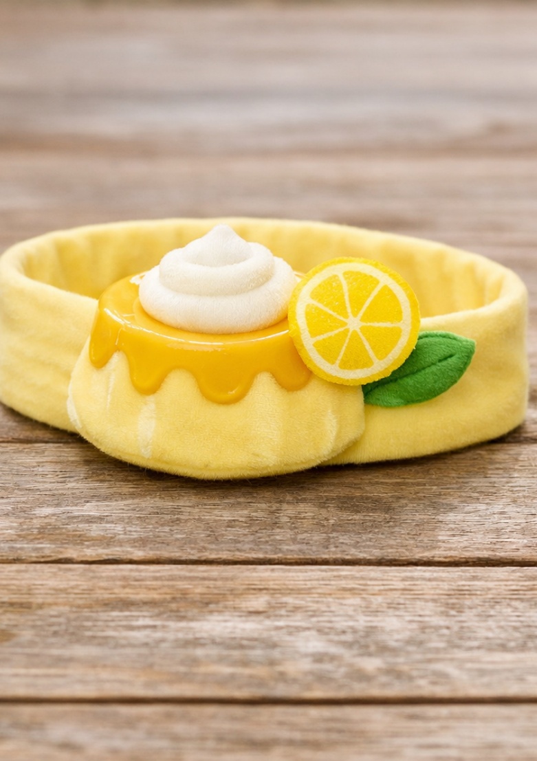 B2B Adjustable Cotton Baby Plush Headband with Removable Doll and Cartoon Theme for Wholesale