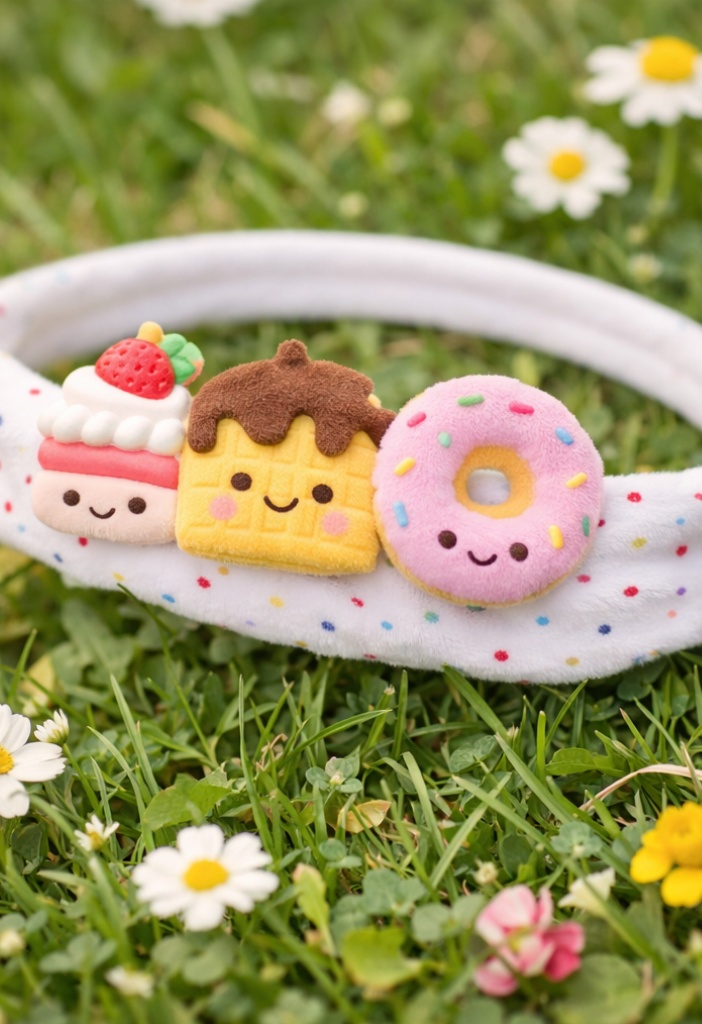 Sweet Food-themed Baby Headband, Soft Cotton, Ideal for Baby’s Everyday Wear
