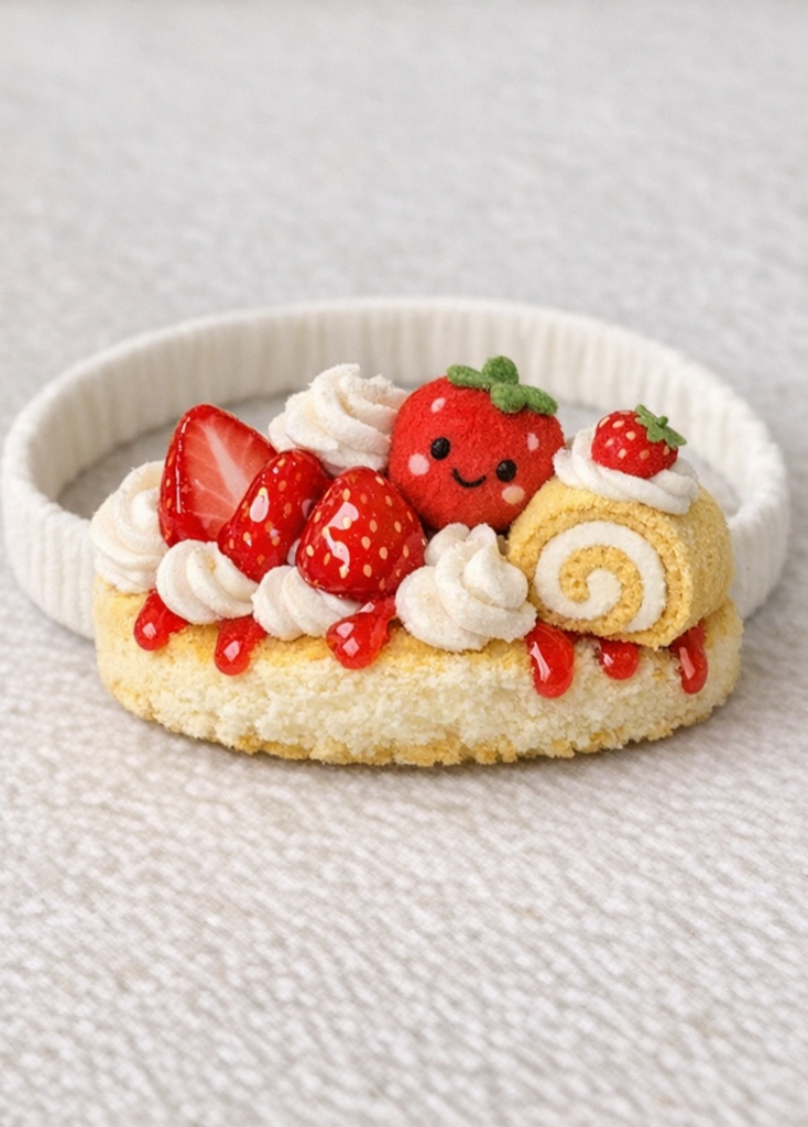 Cute Baby Headband with Removable Fruit Embellishments for Newborn Photoshoots