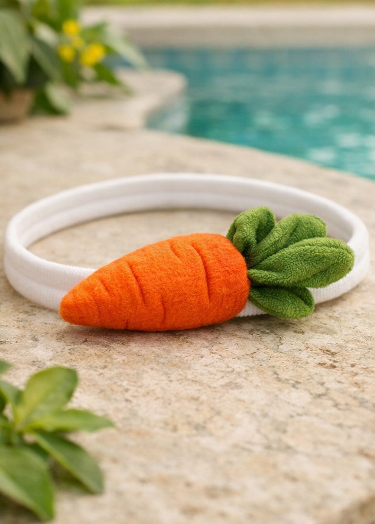 Diadema de Peluche para Bebé con Delicias Rurales de Estilo Pastoral y Ajuste Cómodo de Algodón