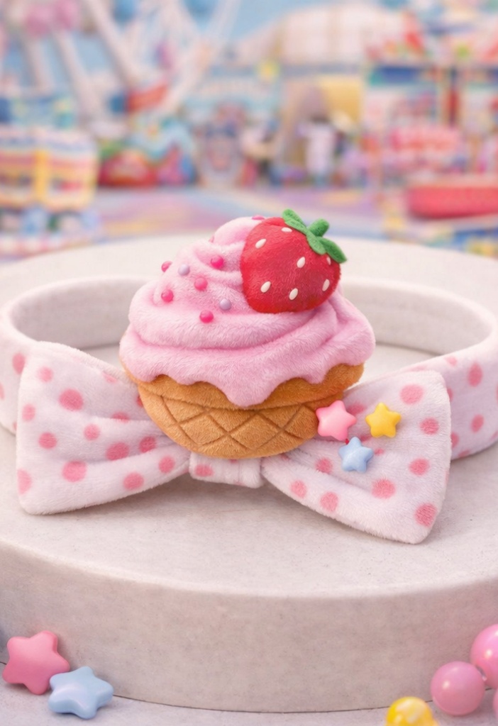 Cute Food-themed Baby Plush Headband, Gentle & Comfortable, Perfect for Baby Wear