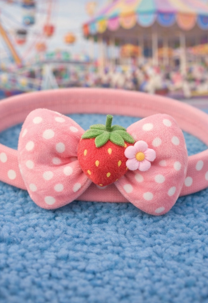 Adjustable Food-themed Baby Headband, Lightweight & Comfortable for Everyday Wear