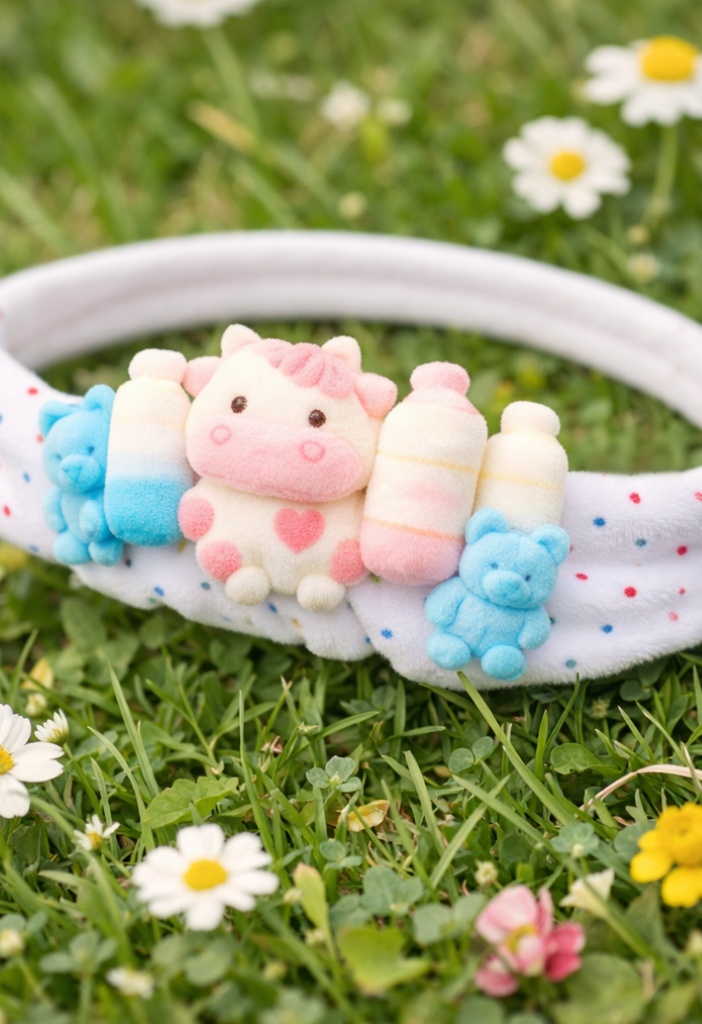 Sweet Food-themed Baby Headband, Soft Cotton, Comfortable and Ideal for Baby Wear
