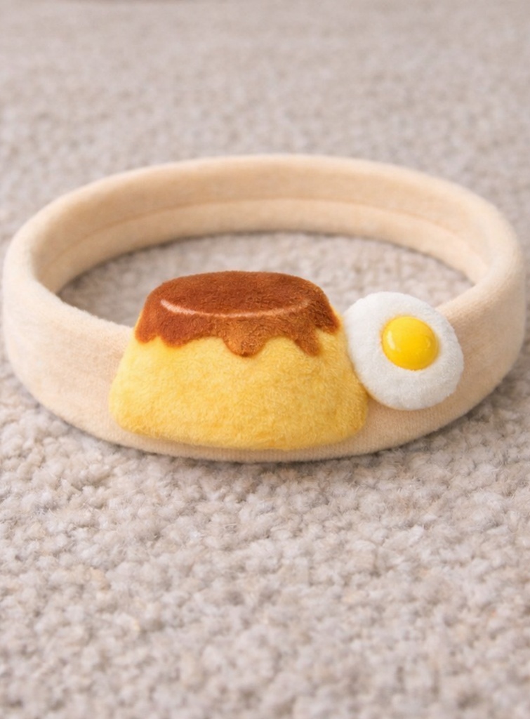 Wholesale Cotton Soft Baby Plush Headband with Food-Themed Accents for Infant Boutiques