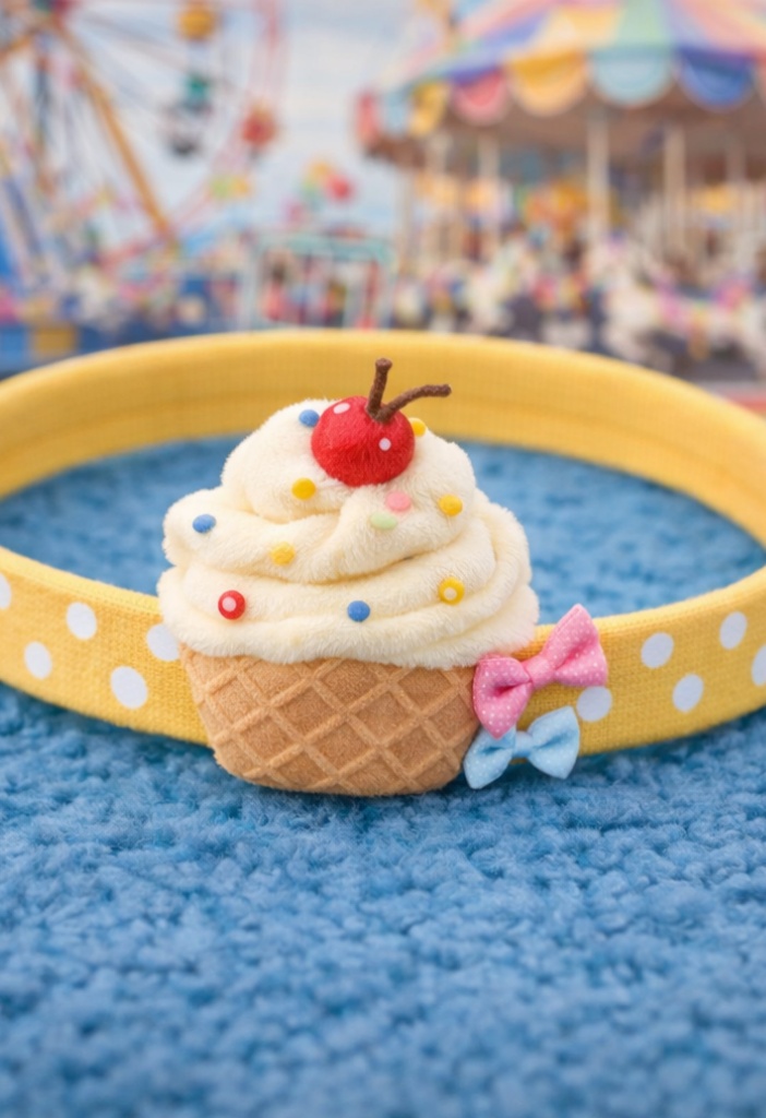 Detachable Food-themed Cartoon Baby Headband, Fun and Playful Design for Little Ones