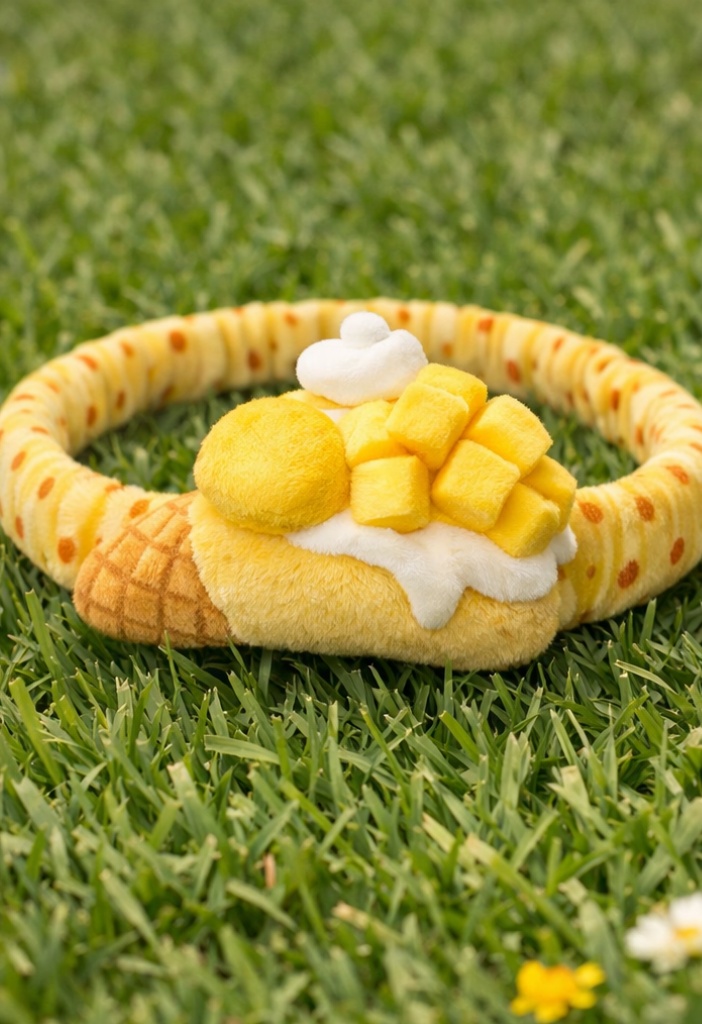 Bandeau pour bébé à thème alimentaire, design ajustable en coton, parfait pour une utilisation quotidienne