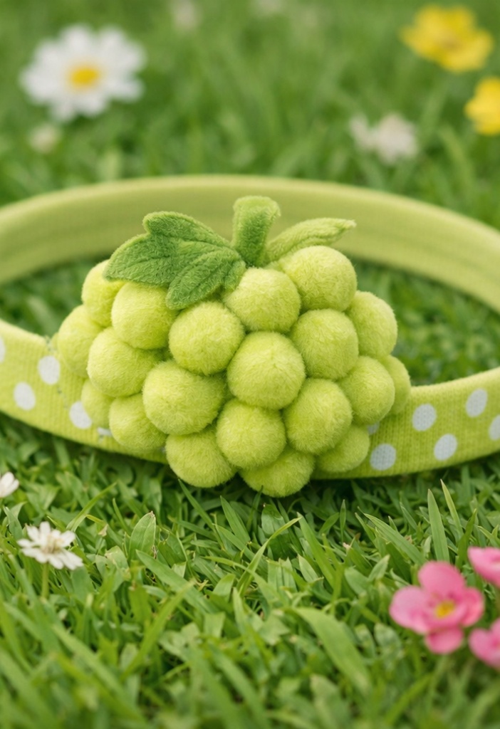 Bandeau pour bébé à thème alimentaire, doux et confortable, idéal pour les tenues quotidiennes des bébés