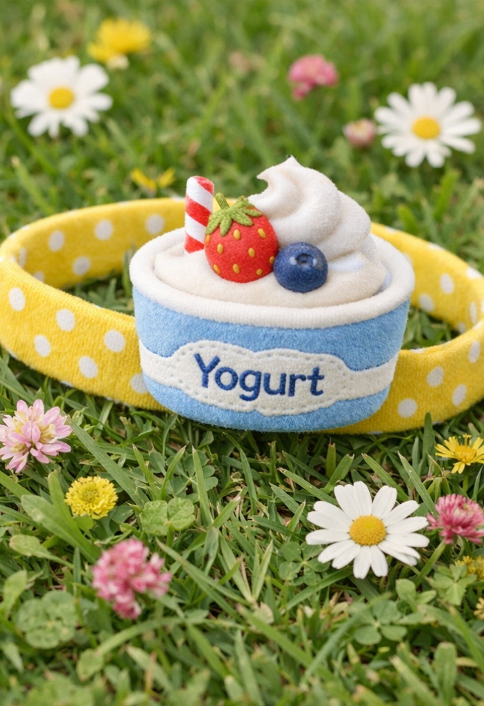 Bandeau ajustable à thème alimentaire pour bébé, en peluche douce, parfait pour un port quotidien