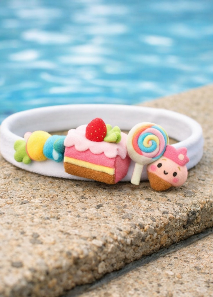 Vibrant and Playful Baby Headband with Removable Cartoon and Fruit Accessories for Newborn Photos