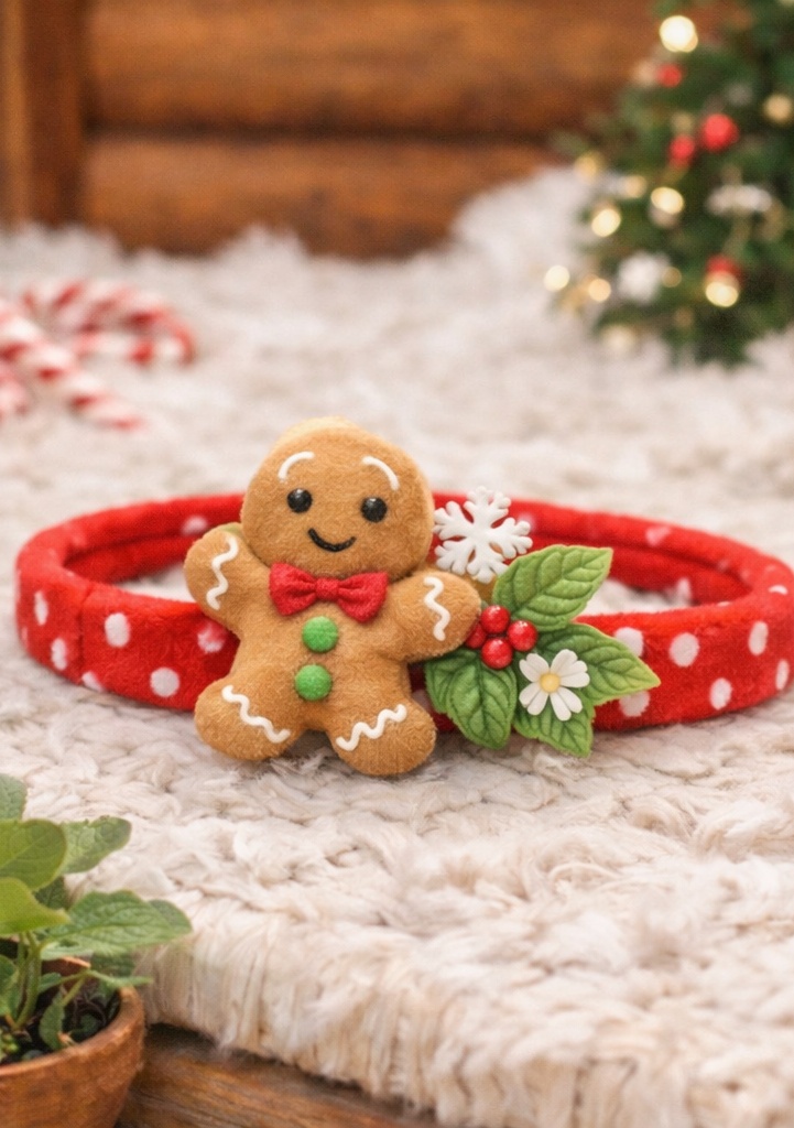 Baby Plush Toy Headband with Detachable Pink Character Soft Fabric Elastic Hairband