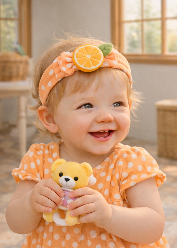 Süßes Baby Haarband OEM ODM Großhandel Hersteller mit Puppenfigur elastisches Kopfband für B2B Beschaffung