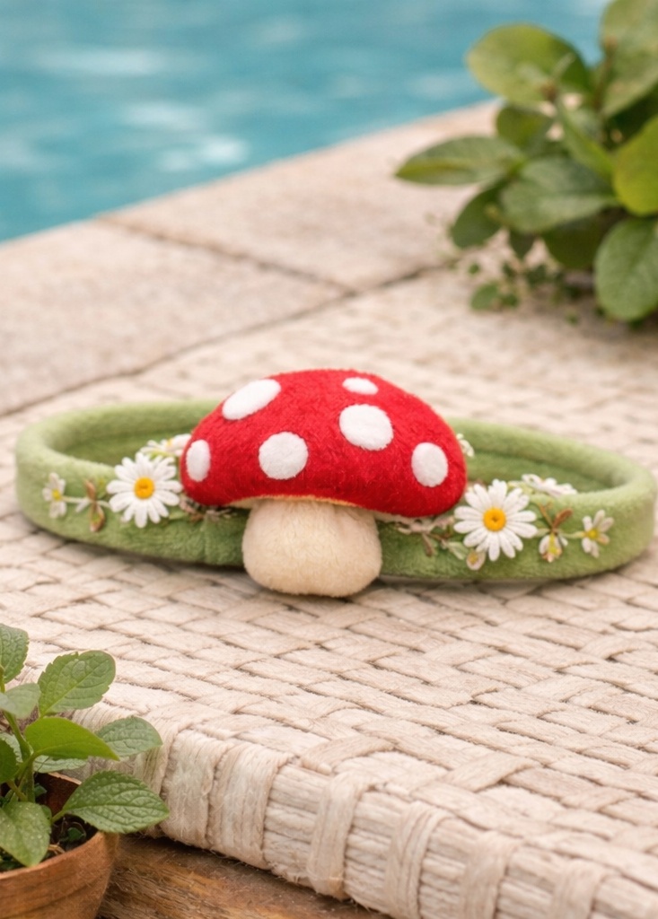 Countryside Treat Plush Baby Headband Gentle Stretch Cotton Hair Accessory for Newborns and Toddlers