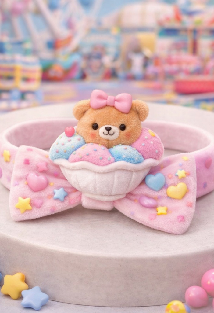 Adjustable Food-themed Baby Headband, Soft Cotton, Comfortable & Practical for Daily Use