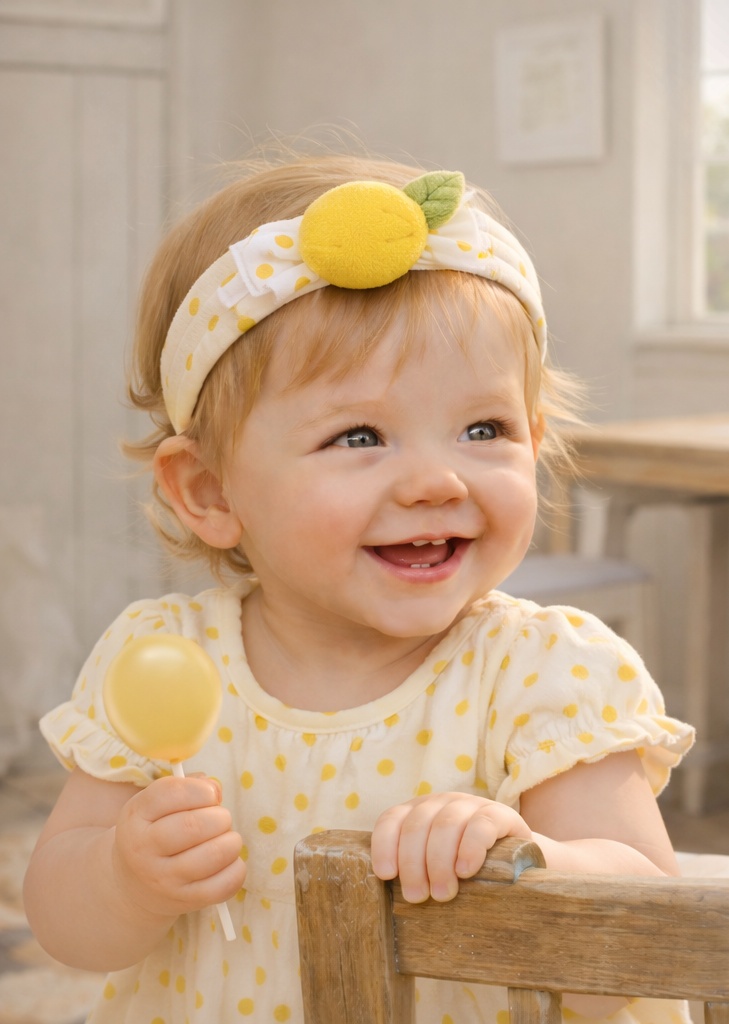 Niedliches Baby Kopfband B2B Großhandel OEM ODM Private Label mit Puppendekor für Händler und Boutique