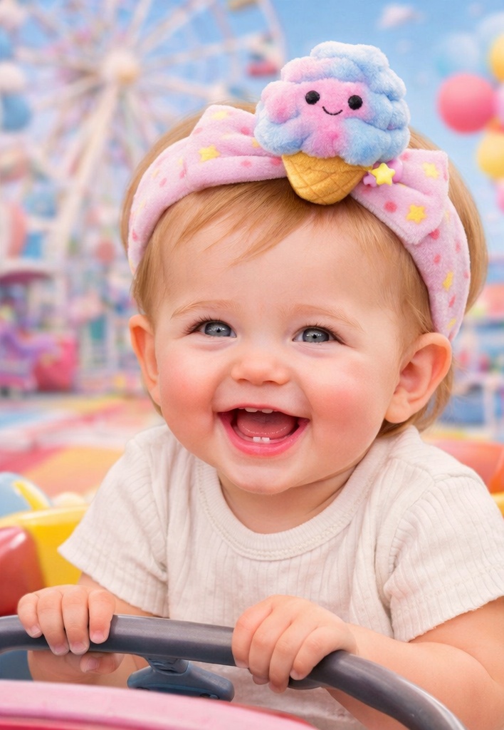 Food-shaped Baby Headband, Exquisite Design, Perfect for Every Little One