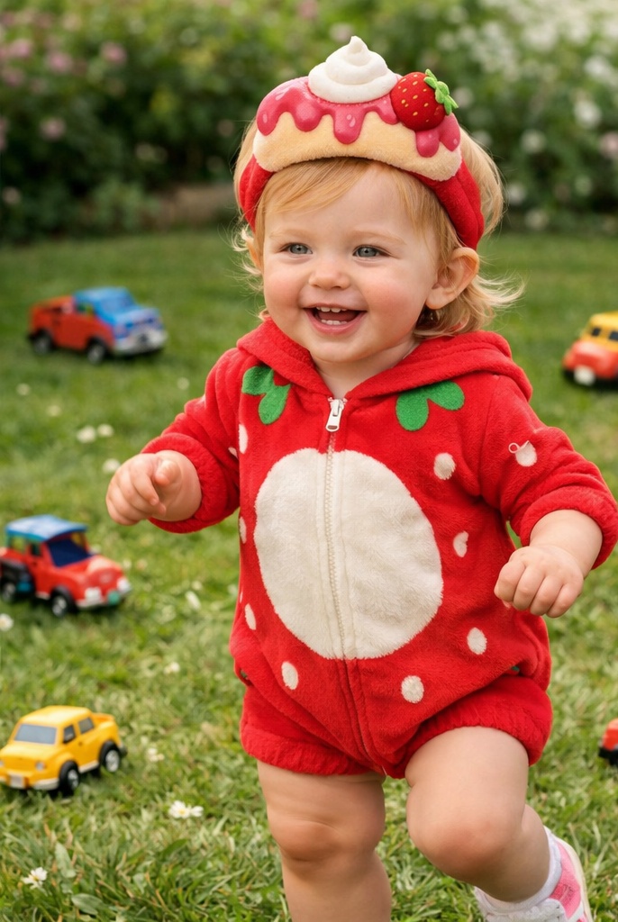 Wholesale Cotton Baby Plush Headband with Cute Food Theme and Adjustable Fit