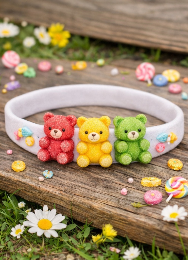 Soft Food-Themed Baby Head Wrap Cotton Adjustable Plush Hairband for Newborns and Toddlers