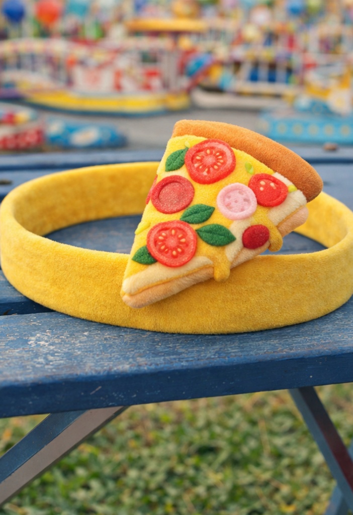 Baby Food-themed Plush Headband, Cotton Adjustable Design, Suitable for Babies of All Ages