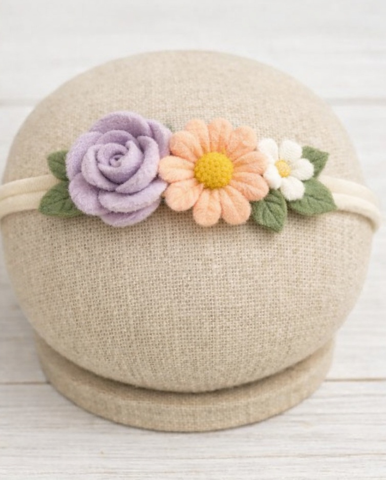 Floral Delight Baby Headband