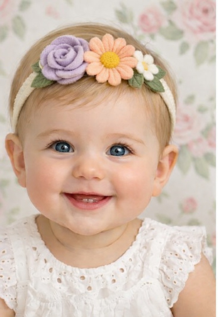 Floral Delight Baby Headband