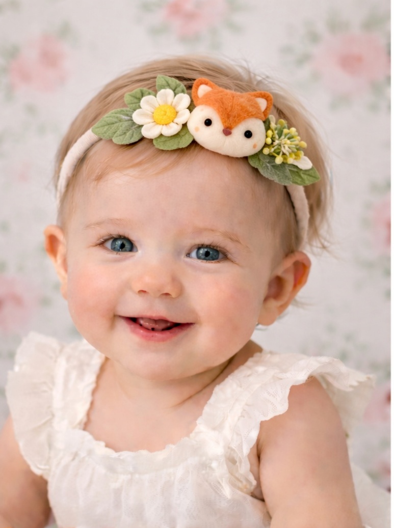 Forest Fox Baby Headband