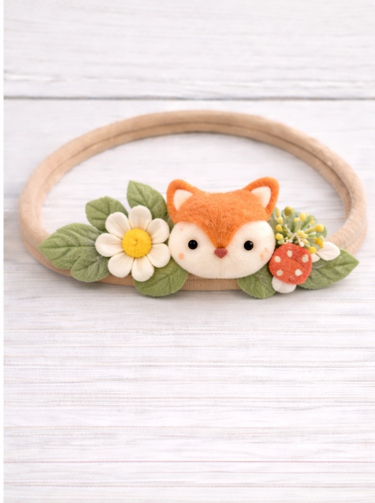 Forest Fox Baby Headband