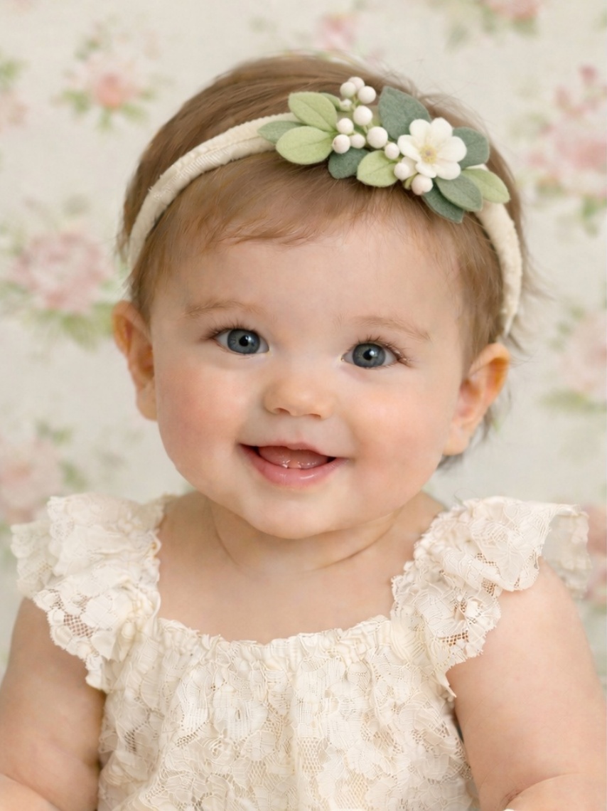 Whisper Blossom Baby Headband