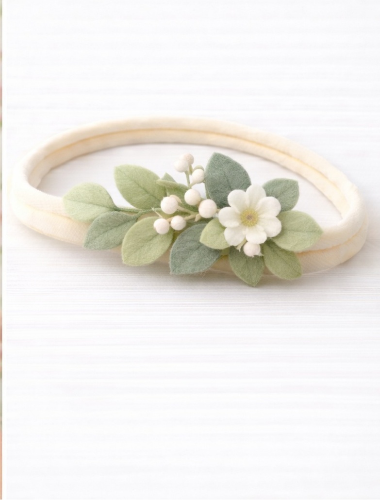 Whisper Blossom Baby Headband