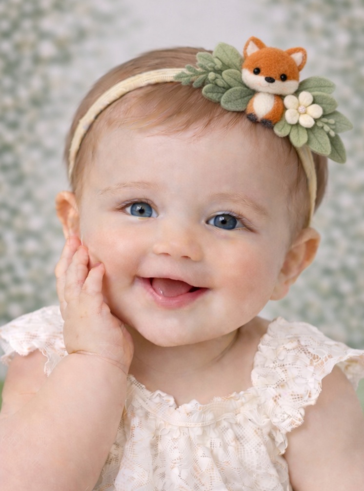 Forest Fox Baby Headband