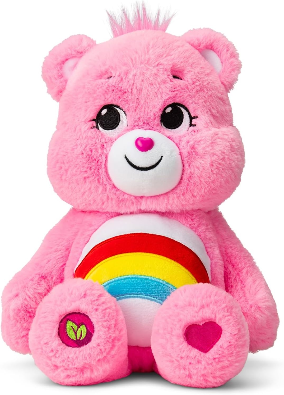 Urso de Pelúcia Arco-Íris Rosa – Amigo Aconchegante para Crianças
