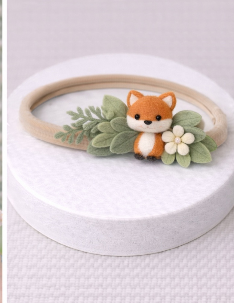 Forest Fox Baby Headband