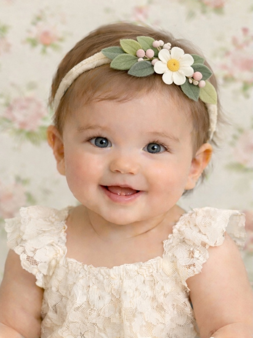 Blossom Breeze Daisy Baby Headband