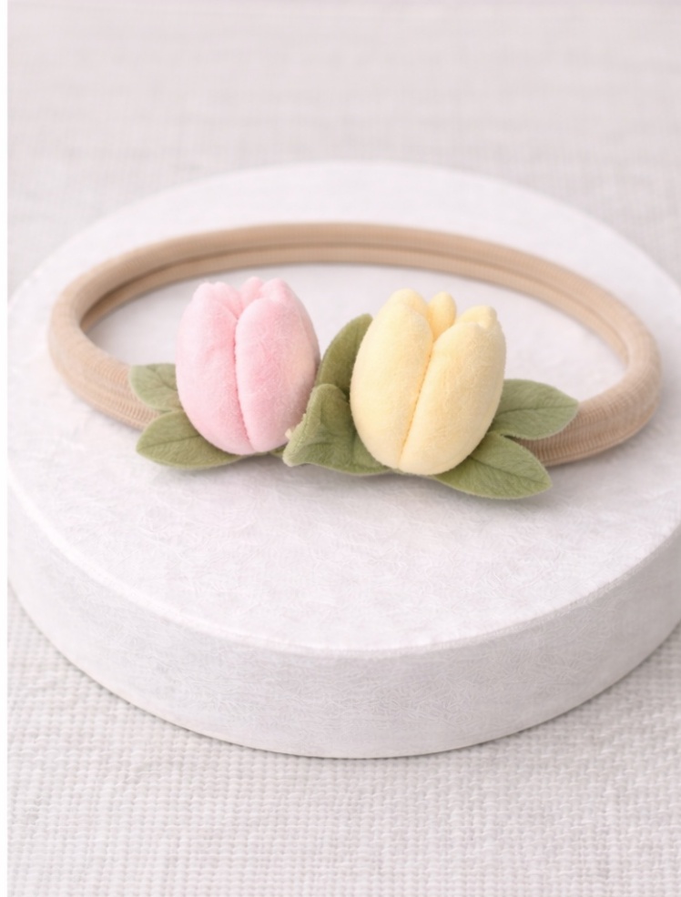 Spring Tulip Baby Headband