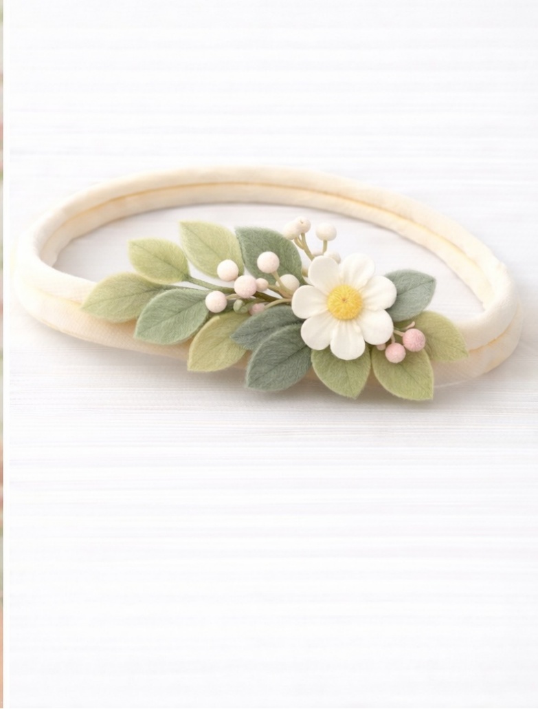 Blossom Breeze Daisy Baby Headband