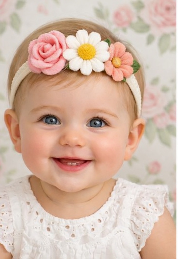 Blossoming Beauty Baby Headband