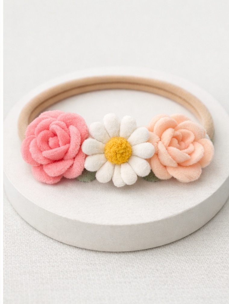 Floral Delight Baby Headband