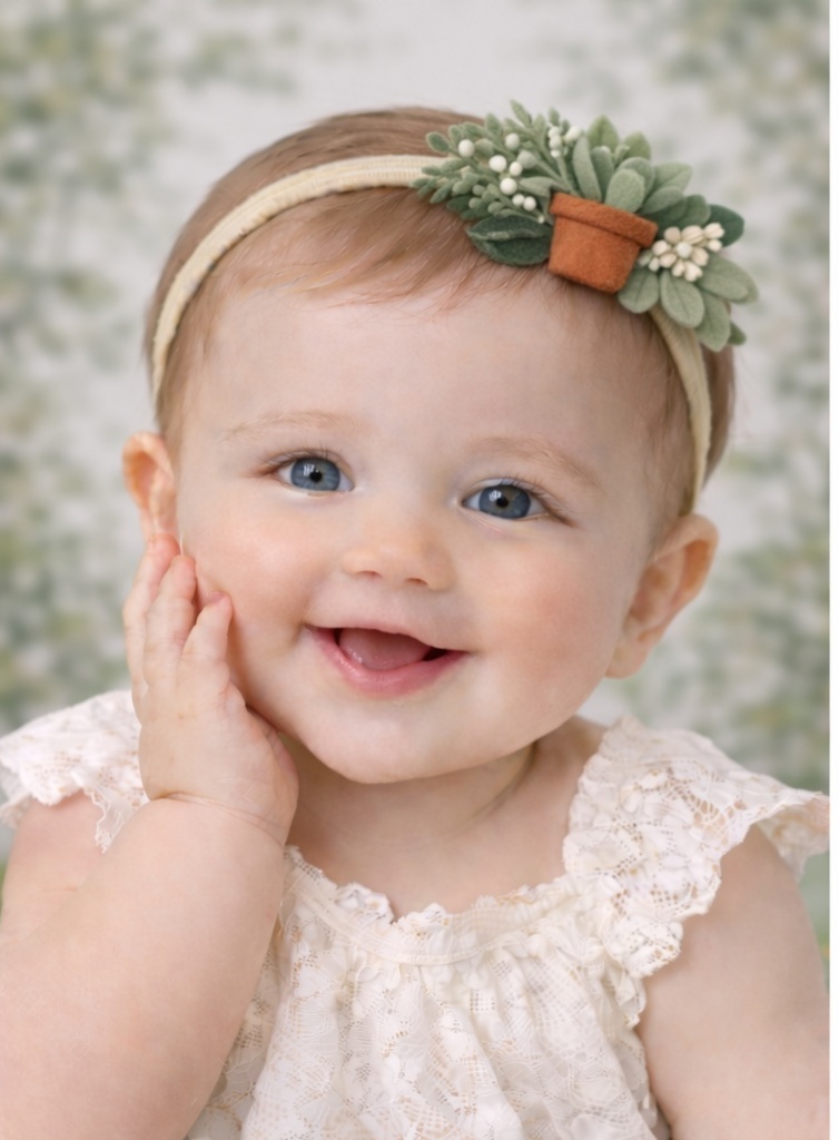 Blumen Baby Haarschmuck