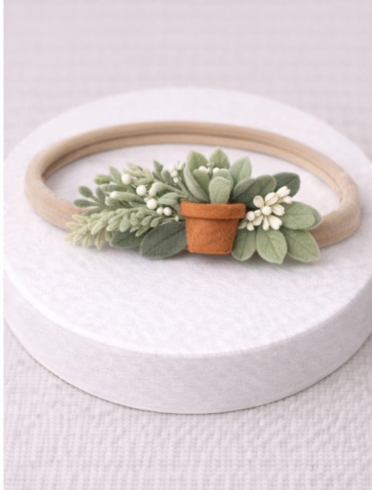 Blumen Baby Haarschmuck