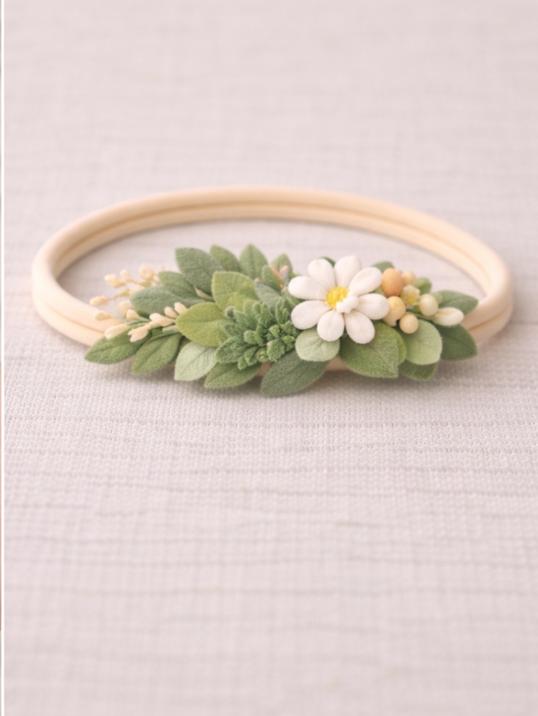 Waldblüten Baby Haarband