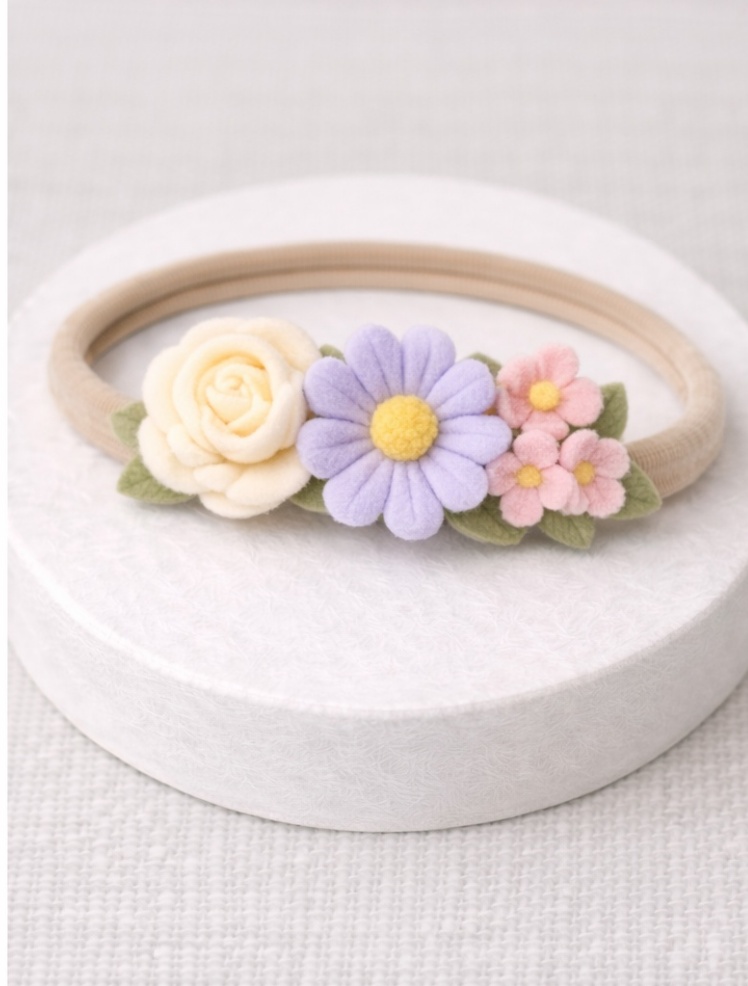 Corona de Flores Baby Headband