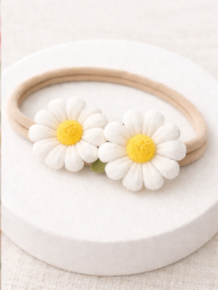 Corona de Flores Silvestres para Bebé