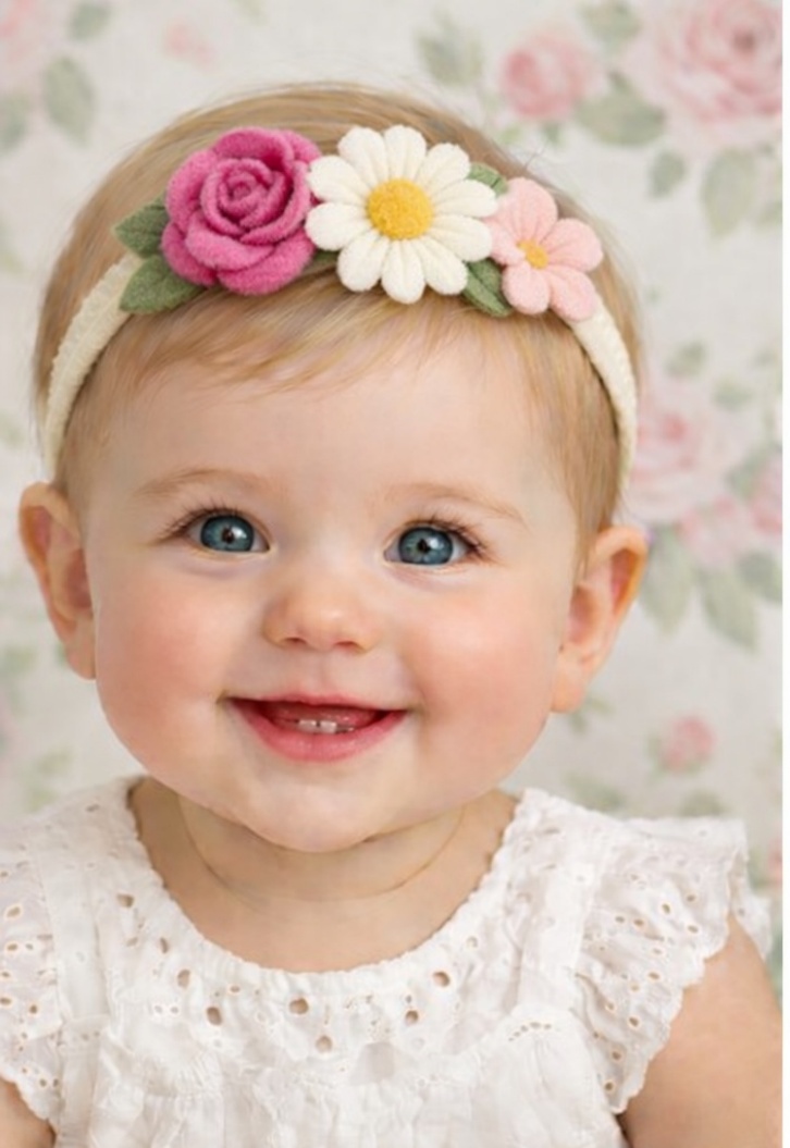 Sweet Garden Baby Headband