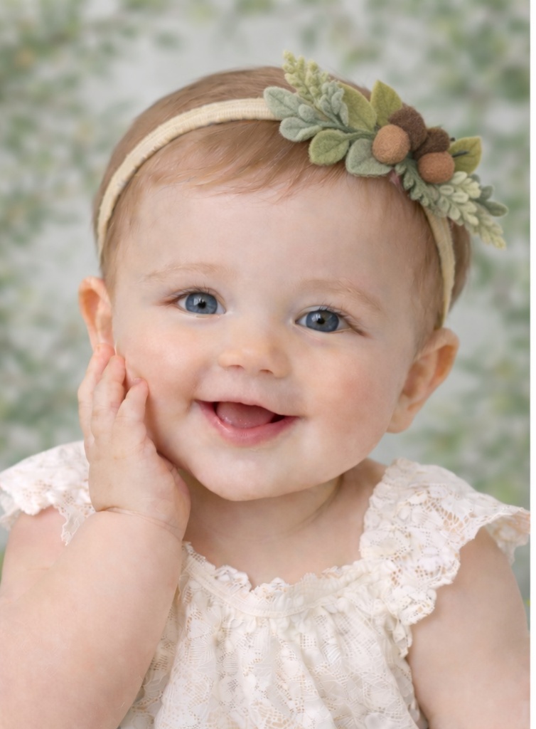 Couronne de Fleurs Bébé