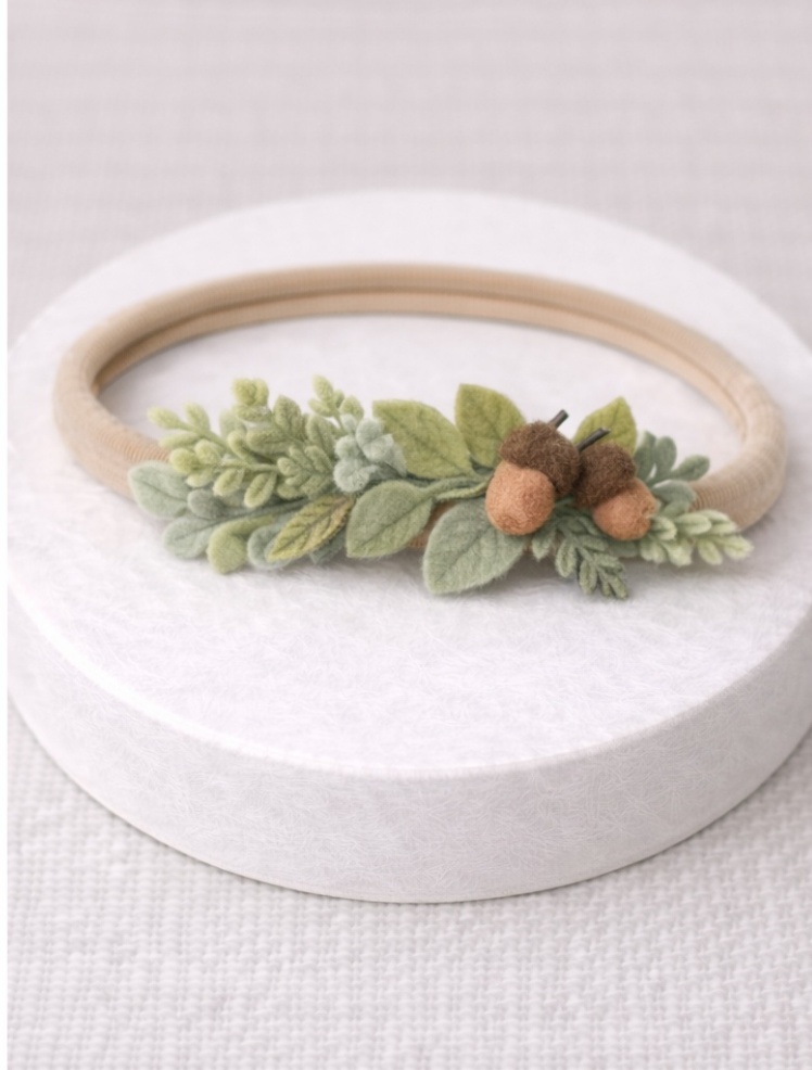 Couronne de Fleurs Bébé