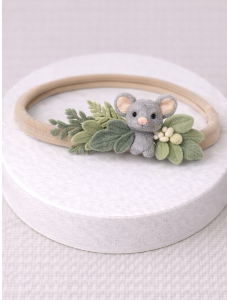 Diadema de Rato para Bebê