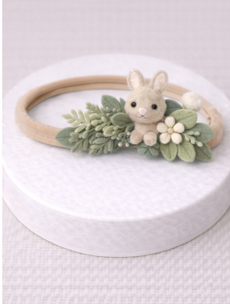 Diadema de Coelho para Bebê