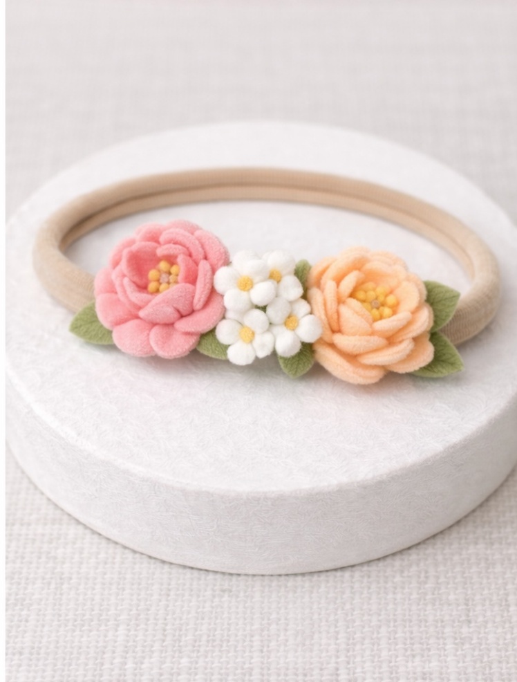 Corso de Flores Baby Headband
