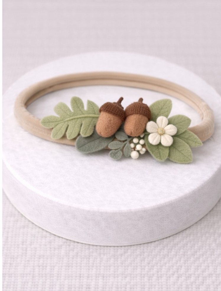 Couronne de Chêne pour Bébé
