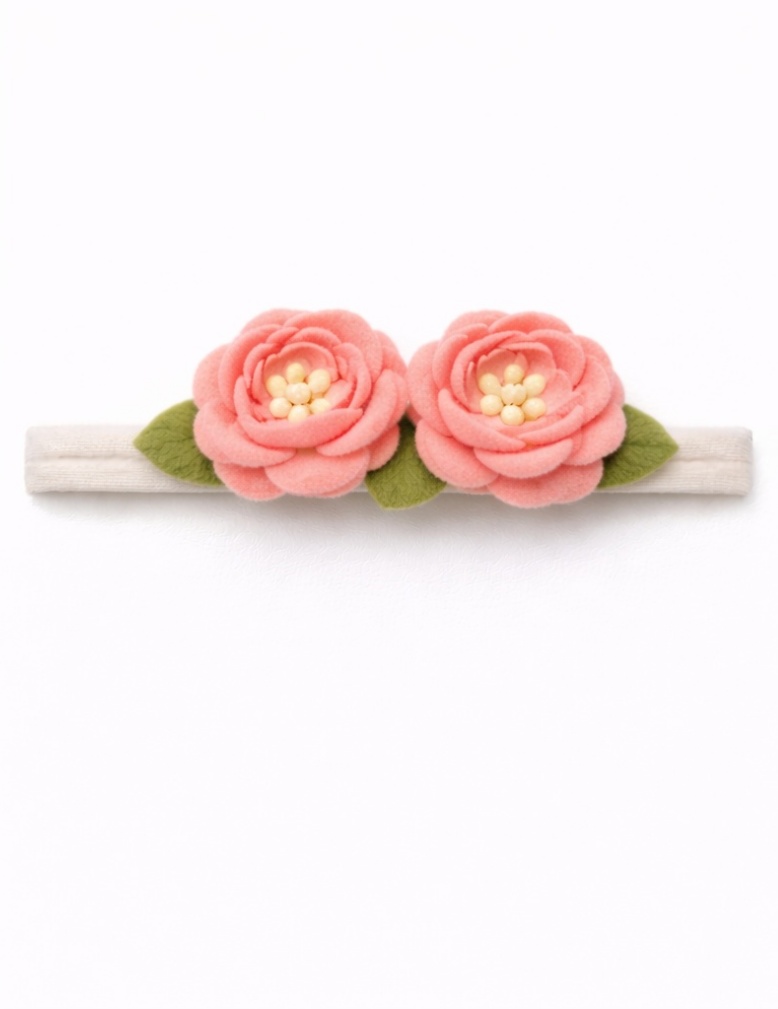 Rose Petal Pink Baby Headband