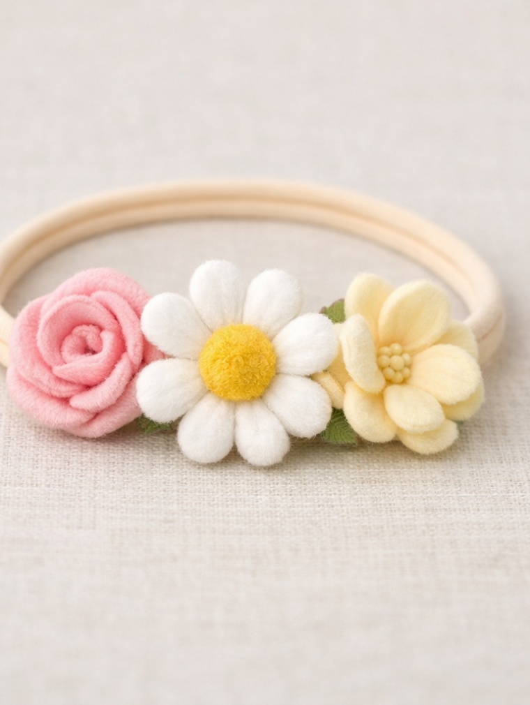 Slunečnice Baby Headband